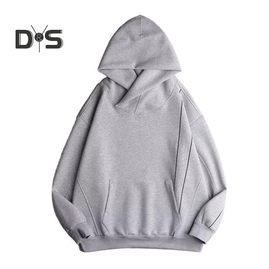 Зимняя толстовка унисекс с капюшоном и защитой шеи, высокий воротник и капюшон в стиле хип-хоп, большой передний карман, утепленная верхняя одежда для отдыха