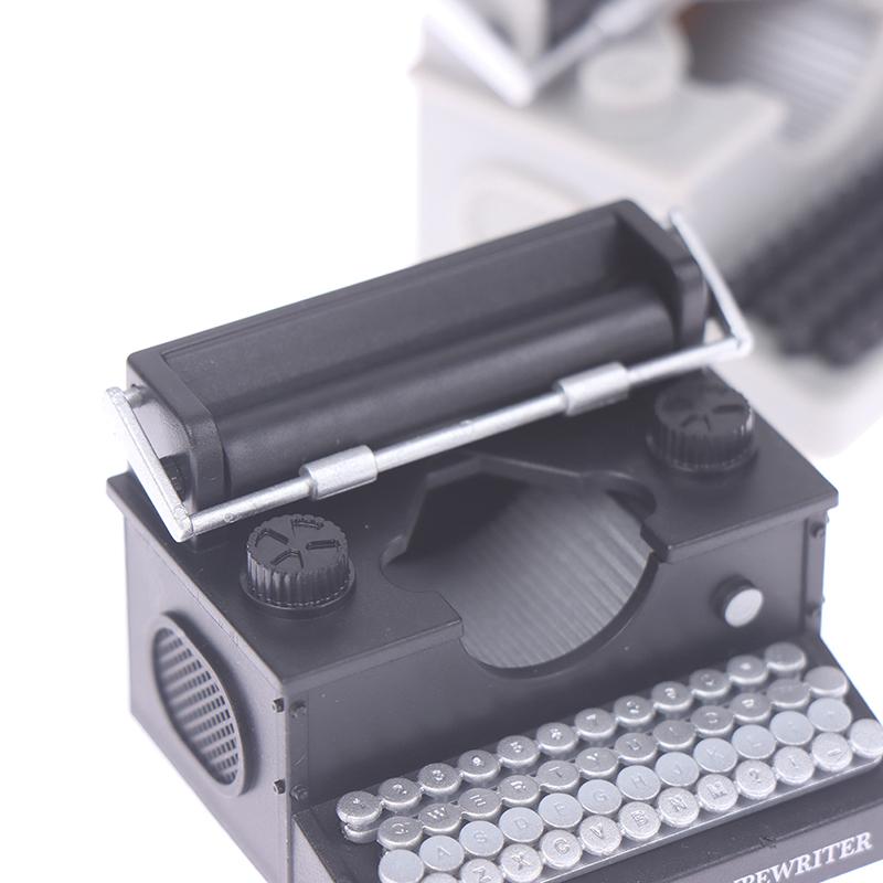 1: 12 кукольных домиков, мини-украшения, имитация пишущей машинки, кукла, игрушечный реквизит, реквизит