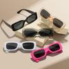 Vintage Square Sunglasses Men Women Fashion Brand Designer Sun Glasses Male Female Retro Black Frame Mirror