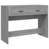 Console - VIDAXL - Sonoma - Wood - Grey - 100 X 39 X 75 Cm