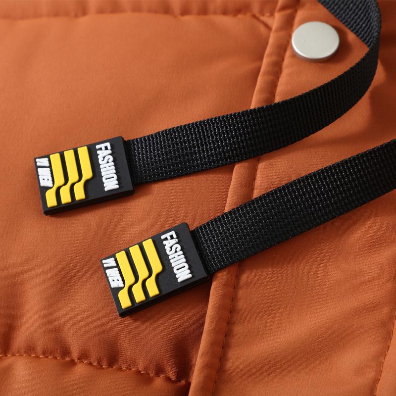 Большой размер M-5XL Зимние безрукавки Мужские Толстые Верхняя одежда Мода Мужской Теплый Жилет С Капюшоном