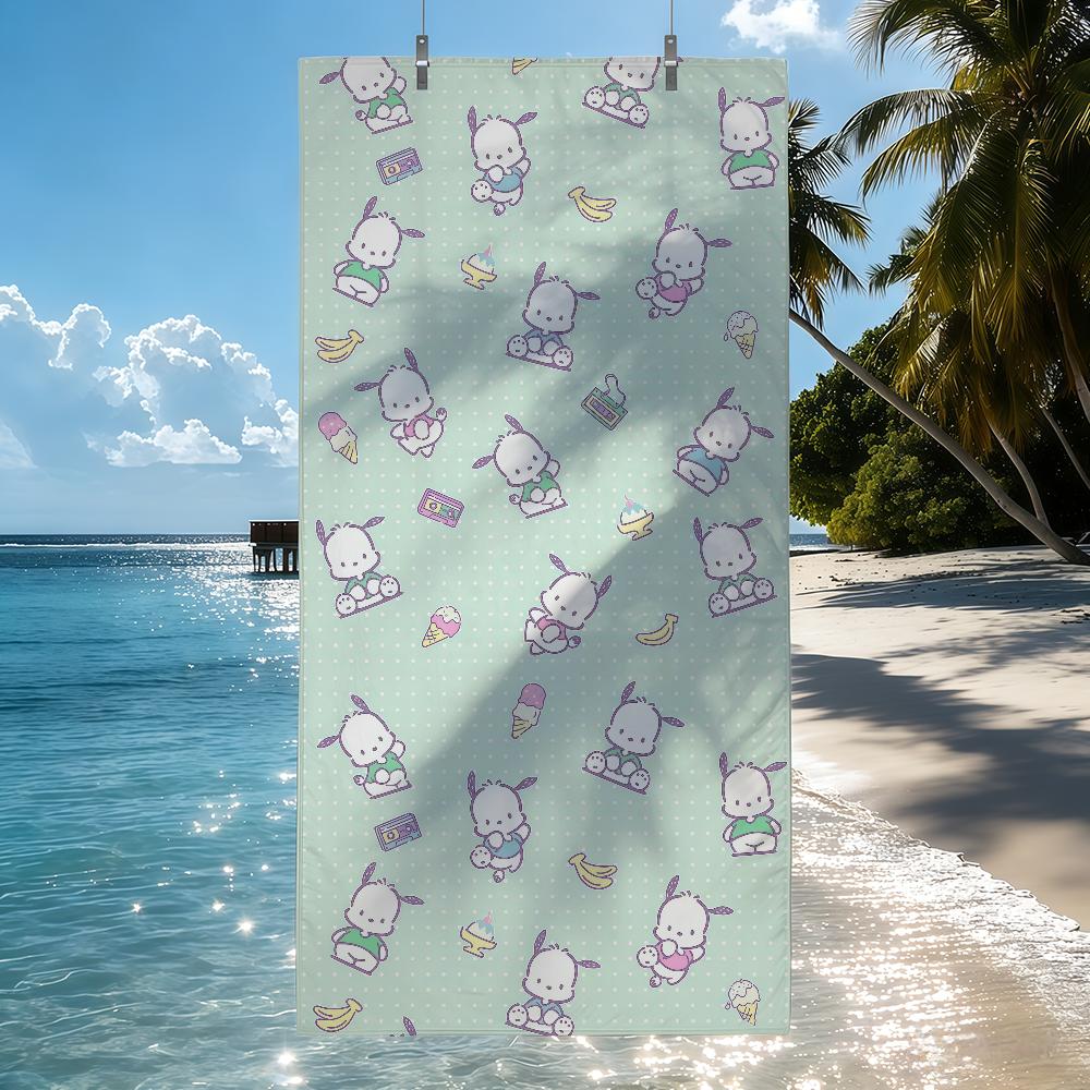 Sa Cute H-Hanamaruobake Towel Quick Drying Beach Towels Are Suitable For Swimming Pools Camping Yoga And The Gym