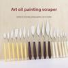 Набор скребков и мастихинов для акриловой гуаши для масляной живописи