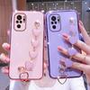 For Redmi Note10 Luxury Case Heart Bracelet Holder Cases For Redmi Note 10 10s 10pro 9s 9t 8pro 8 8a 8t 7a 9 9a 9c Cover Redmi10