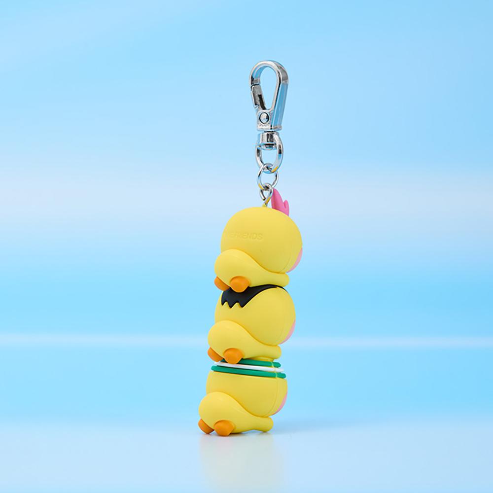 Line Friends Minini World Sallini Playful Figure Keyring