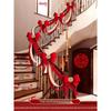 Wedding Stair Handrail Decoration Set: Balloons & Flowers for Bridal Room & Escalator
