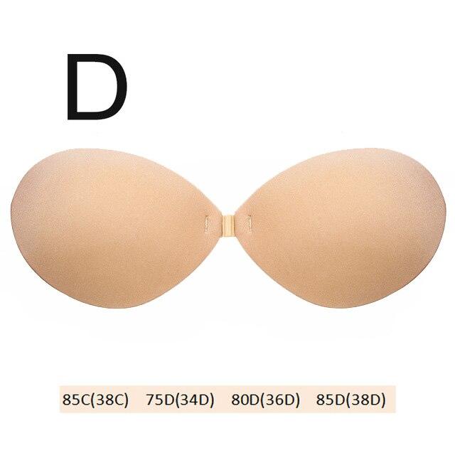 FINETOO Women's Breast Push Up Pad Reusable Swimsuit Accessories Silicone Bra Pad Nipple Cover Stickers Patch Inserts Sponge Bra