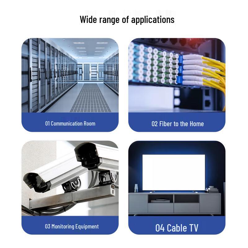 BYNET LC-LC OM3 10 Gigabit Multimode Duplex Fiber Patch Cable