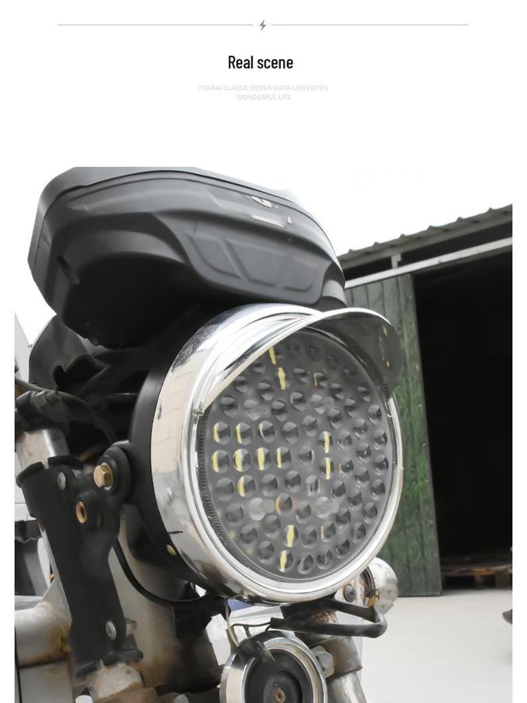 Super Bright LED Headlight for Electric Three-Wheeled Vehicles