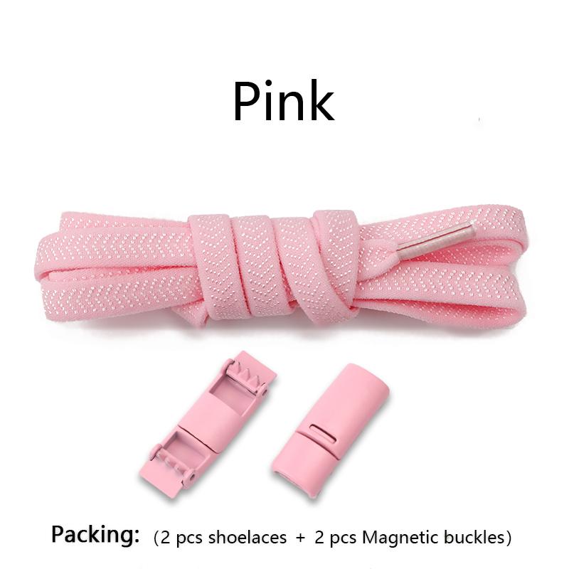 Шнурки без завязывания Магнитные шнурки Зажим Без завязывания Шнурки Плоские Эластичные шнурки для кроссовок Резиновые шнурки Эластичные шнурки