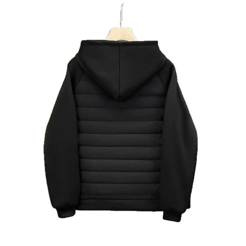 Unisex 2025 Lightweight Cotton Patchwork Hooded Jacket - Comfortable, Casual, Versatile Outerwear