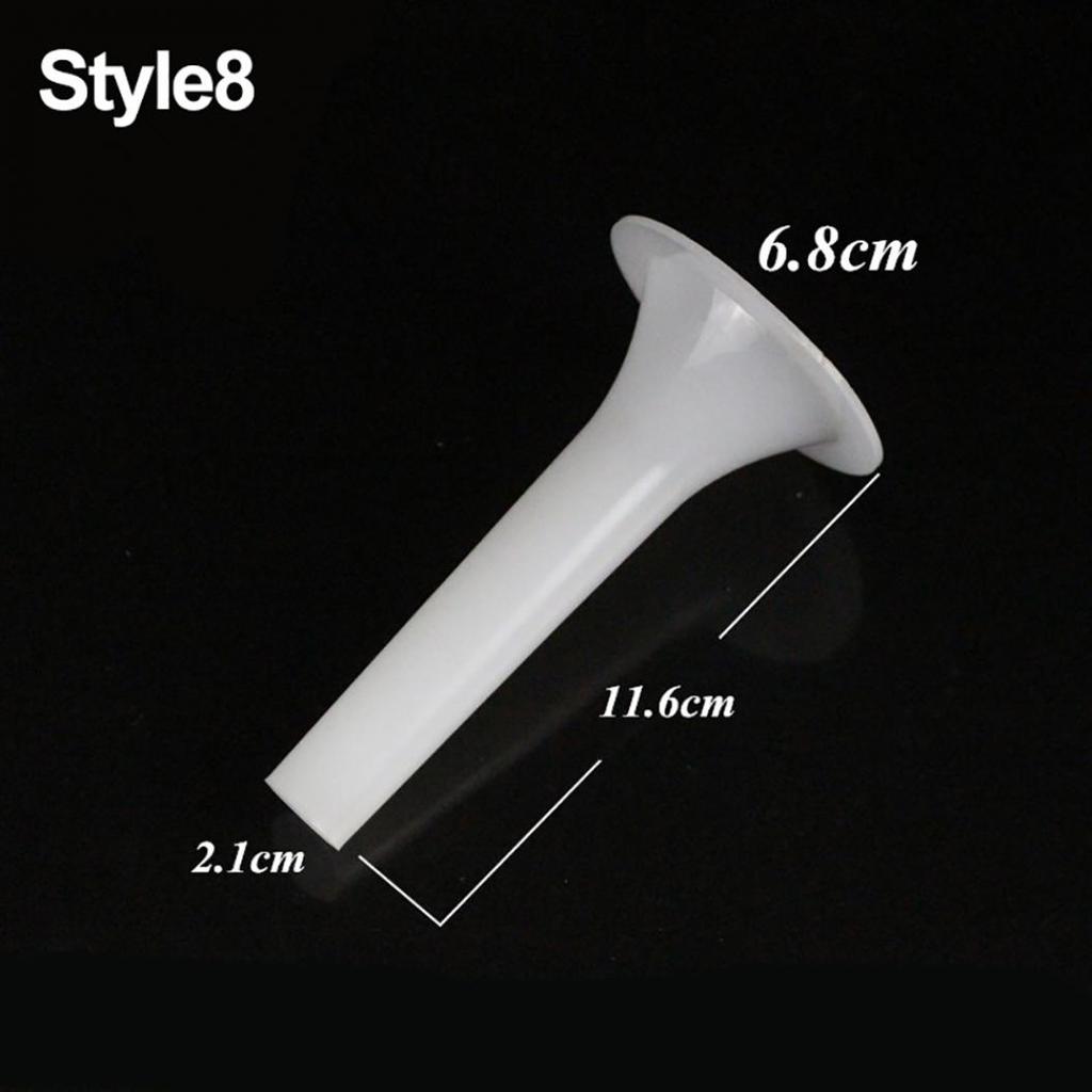 Manual Plastic Sausage Stuffer Filler Funnel Maker Tube for Meat Grinder 1Pc