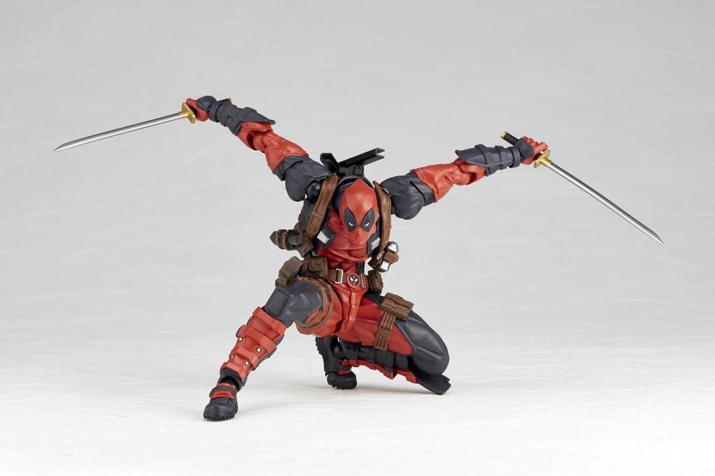 Kaiyodo Revoltech Amazing Yamaguchi Deadpool Ver.2.5 Height Approx. 170mm Non-scale PVC & ABS Painted Movable Figure