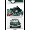 1/32 Scale Benz 300SL Classic Car Alloy Car Diecast Model Sound & Light Toy Car Central Control Ornaments Children Toy Gift