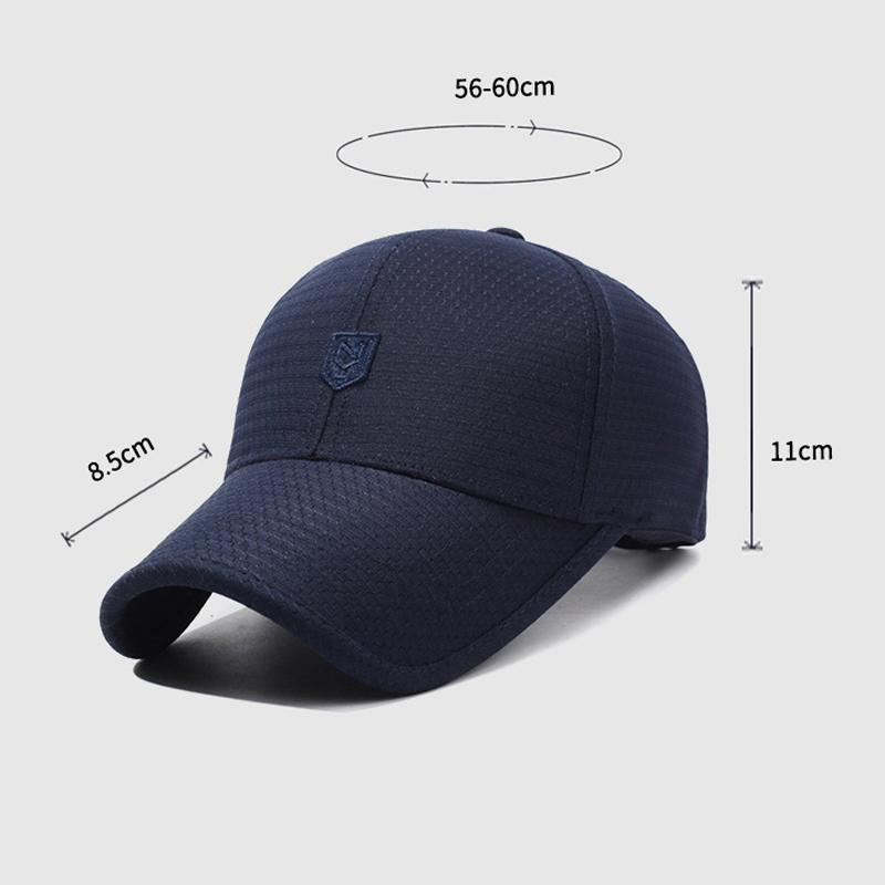 Бейсбольная кепка весна-лето с сеткой, спортивная кепка на открытом воздухе, дышащая кепка с солнцезащитным козырьком, мужская кепка