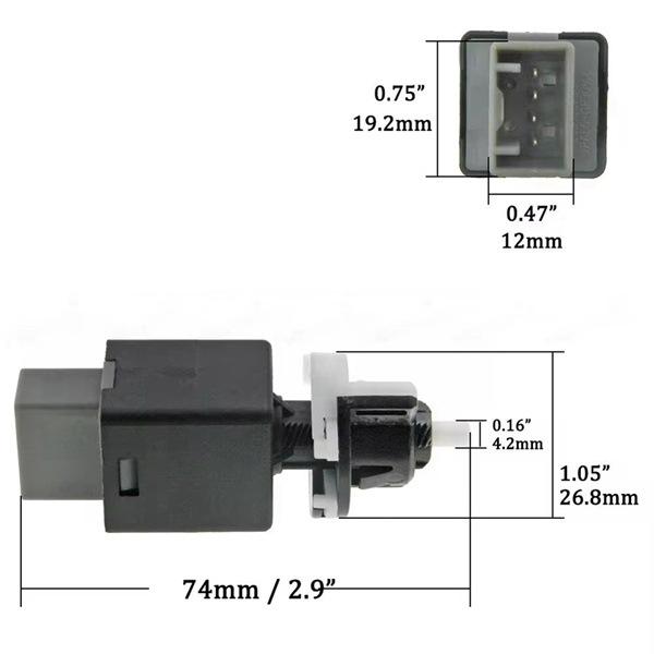 Suitable for brake light switches in Tucson, Sonata, Kia K3, and Sportage: 938103S700.