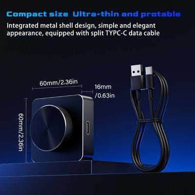 Многофункциональная цветная USB-ручка для регулировки звука, тихий контроль воспроизведения, широкая совместимость