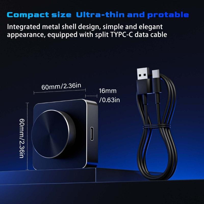 Многофункциональная цветная USB-ручка для регулировки звука, тихий контроль воспроизведения, широкая совместимость
