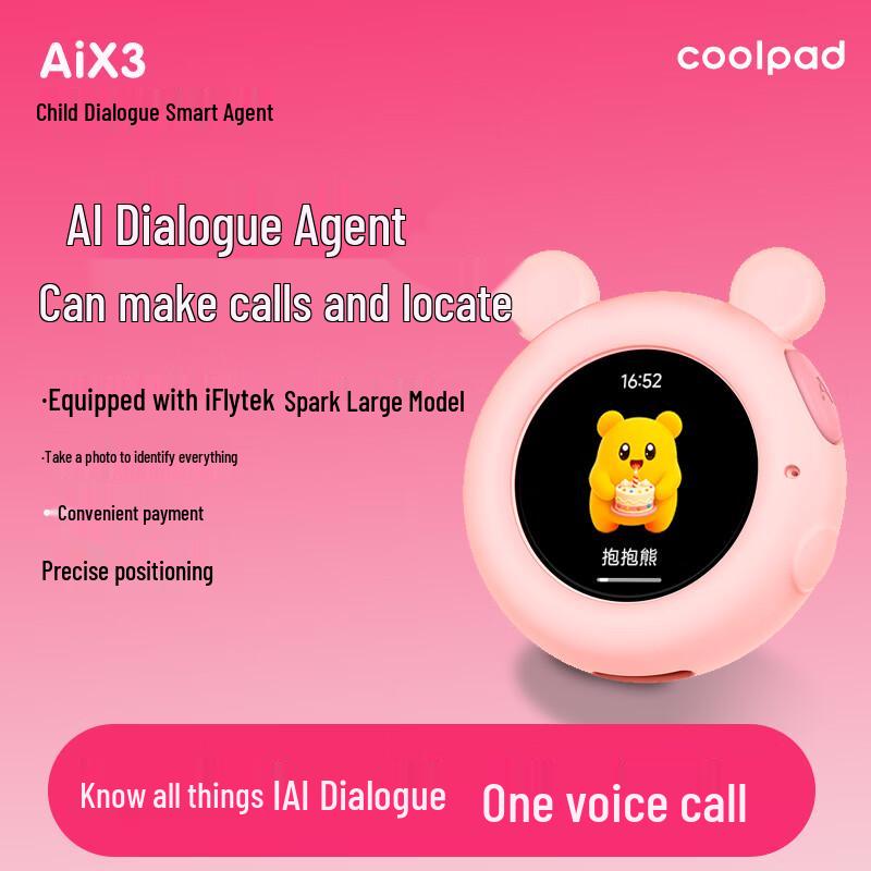Coolpad AiX13 AI Kids' Smart Companion Phone Watch (CN version)