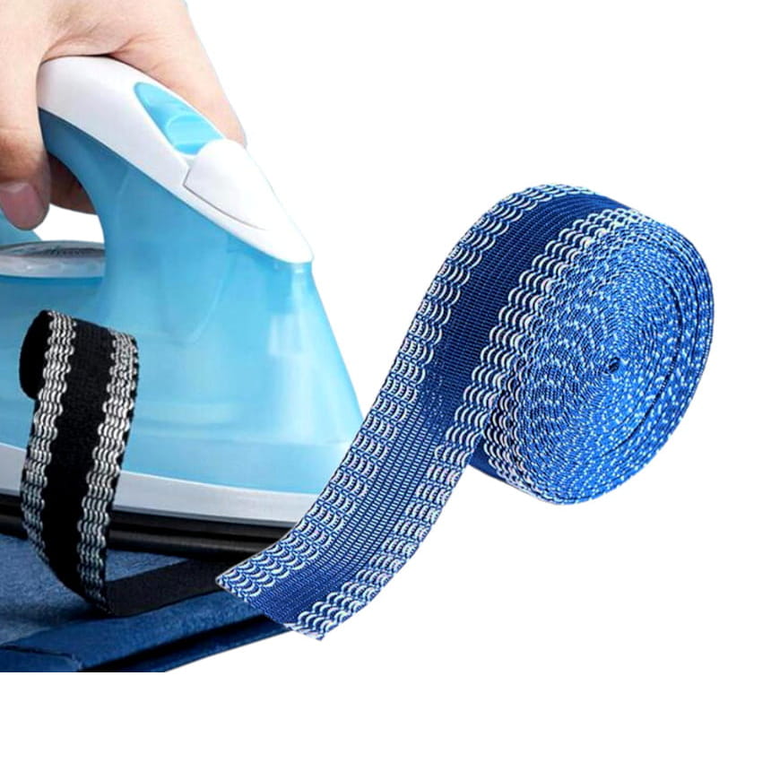 Navy Blue Thermo Tape for Shortening Trouser Hems and Ironing Clothes