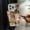 Чехлы для телефона с мемами про плачущих кошек, ударопрочные, для iPhone 17 Air 16 16E 15 Pro Max 14 Plus 13 Mini 12, задняя крышка, противоударный Fund