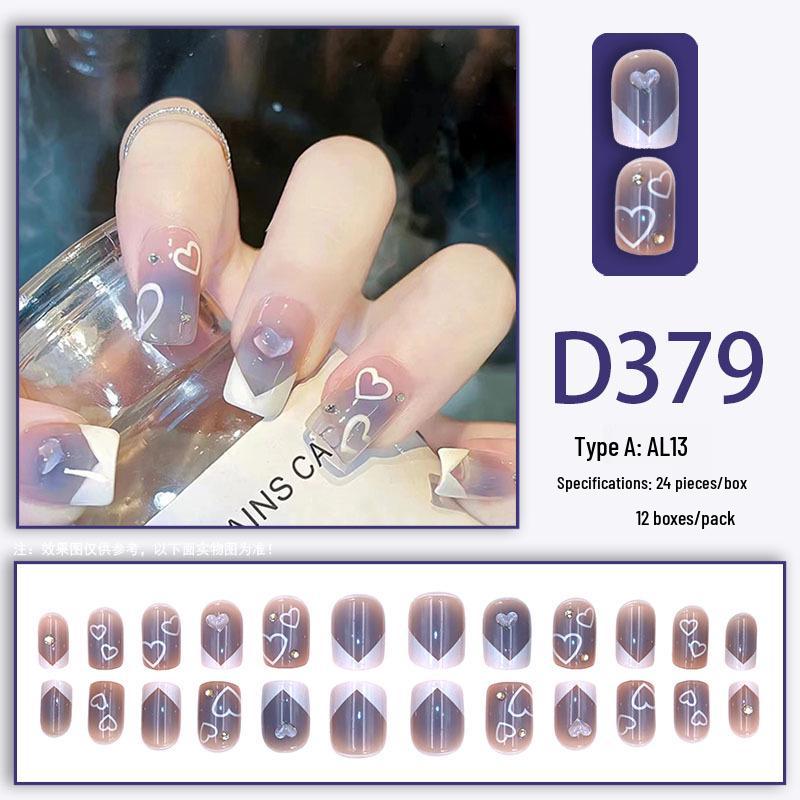 Летний свежий персиковый сердечный омбре нейл-арт с бриллиантовыми акцентами