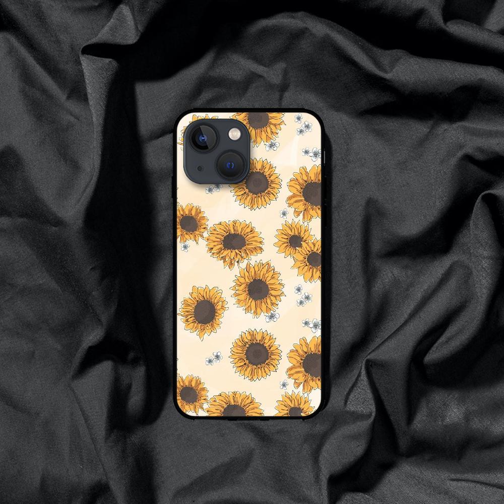 Чехол для телефона «Подсолнух» для iPhone Samsung Galaxy Redmi Xiaomi Oppo OnePlus Note SA 7 8 9 10 11 12 13 14 20 21 22 23 53 54 Pro Max Plus Ultra