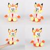 Bubsy Fox Plush Toy Animal Stuffed Doll Cartoon Kids Bedroom Decoration Gift
