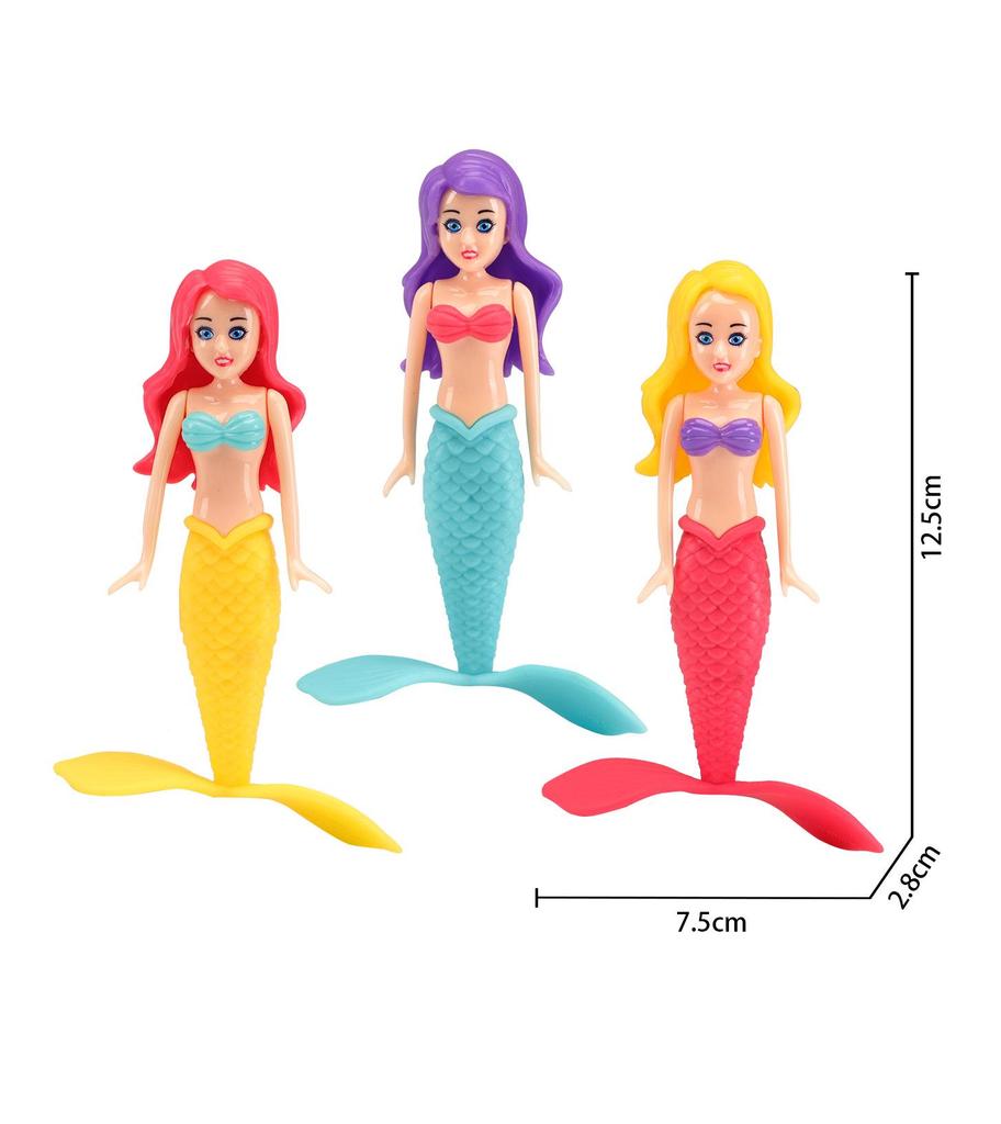 Вращающаяся игрушка для плавания "Русалка": Детский набор для дайвинга и игр в воде