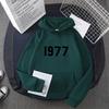 1977 Новый мужской и женский теплый модный худи Хип-хоп уличный бренд Высокое качество Горячая распродажа Мужской и женский спортивный худи