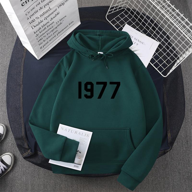 1977 Новый мужской и женский теплый модный худи Хип-хоп уличный бренд Высокое качество Горячая распродажа Мужской и женский спортивный худи