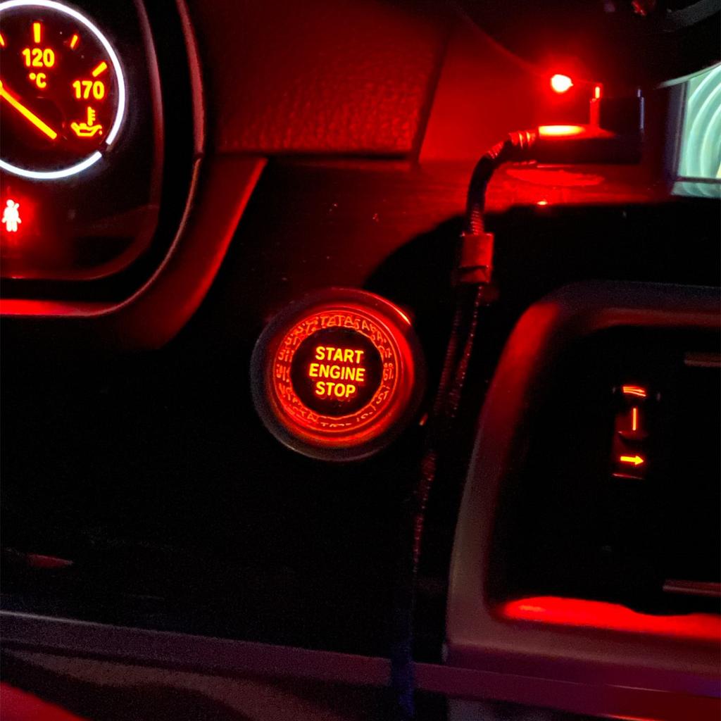 Car Steering Wheel M Mode & Start Stop Engine Button Fit For BMW 3 Series M3 E90 E92 E93 Auto Accessories Switch