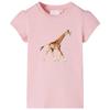 Light Pink T-shirt for Children 92/104/116/128/140