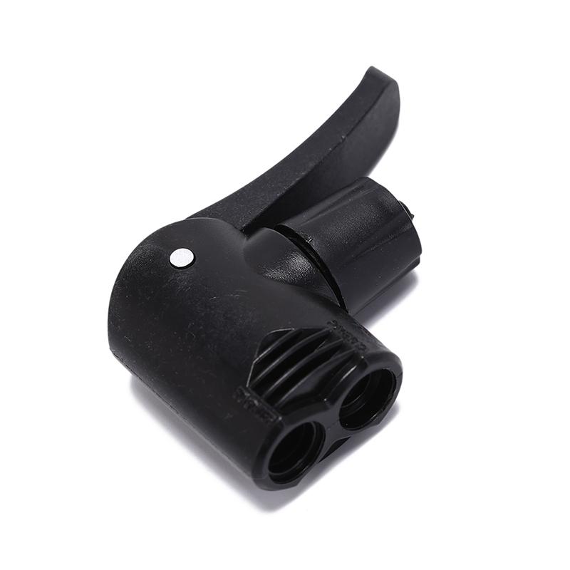 Насадка для велосипедного насоса, адаптер для шланга, двойная головка, детали для накачки, аксессуары для обслуживания