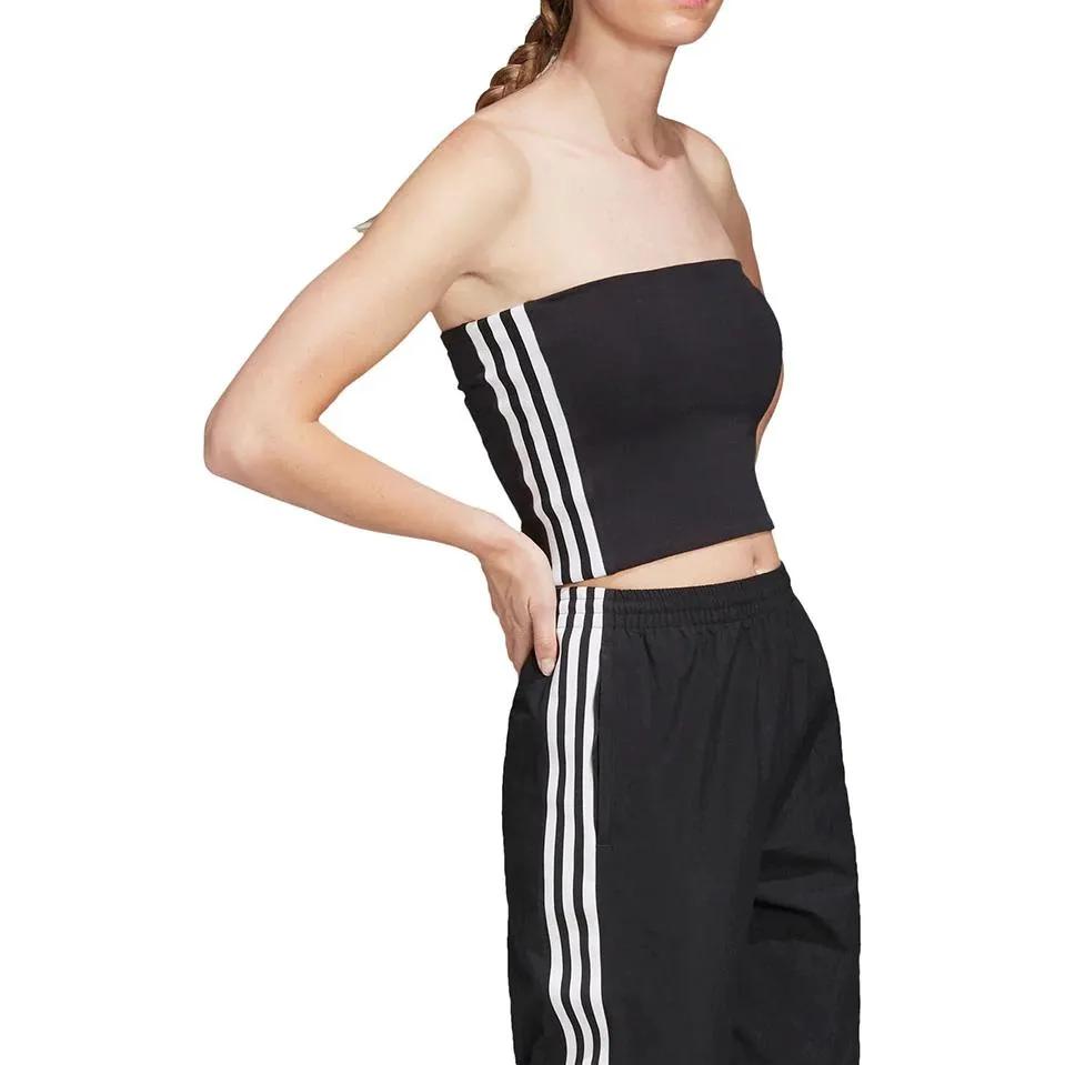 Adidas Originals Strapless Tops Women's Moderate Straight Fit (Unisex) Strapless Tops FM2609