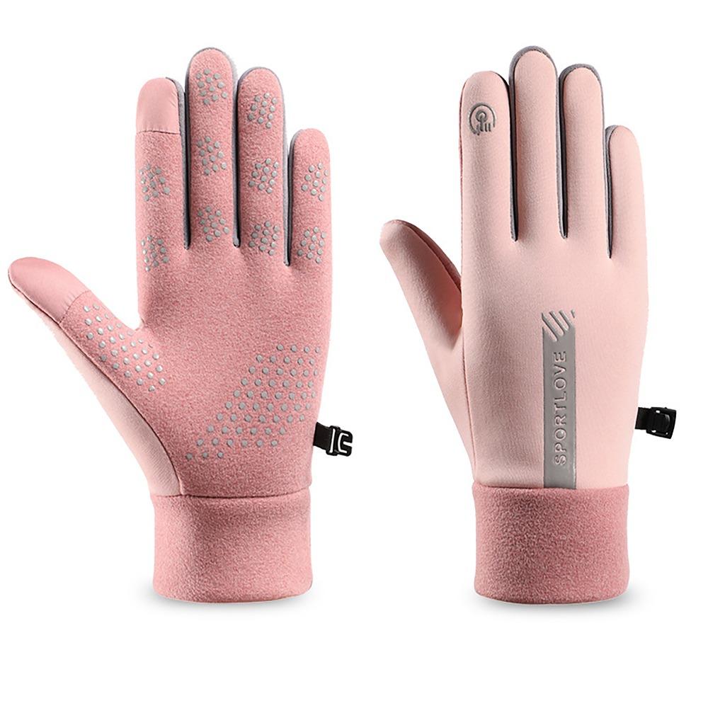Cold Resistance Winter Gloves Thicken Ski Gloves Touch Screen Gloves  For Outdoor Sport Running