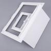 1Pc Access Panel Inspection Hole Pvc Access Doors Wall Ceiling White Hatch Cover Universal Plastic Push-Type Inspection Port