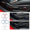 New Easy to Install Paste Version Exhaust port AC Ring Fittings 3pcs Car Decoration Sticker Outlet