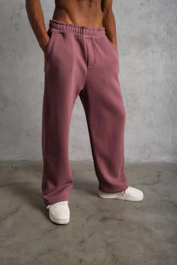 Мужской спортивный костюм больших размеров. Мужской спортивный костюм с багги - Dusty Rose