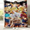 3D D-Dragon Ball Z Super Гоку Веджета Ультра Мягкое Теплое Фланелевое Одеяло Для Стен Гостиной Декора Кровати Пикника Офиса Подарок на День Рождения