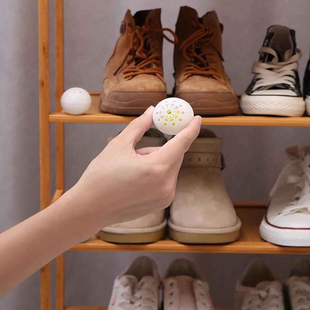 6Pcs Shoe Odor Eaters Long Lasting Sneaker Deodorizer Balls for Sneakers Gym Bags Lockers Car