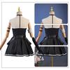Anime Sousou No Frieren Ubel Cosplay Costume Frieren Beyond Journey's End Women Black Dress Halloween Suit