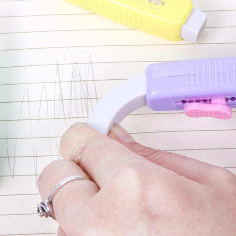 Творческий двухтактный ластик с мягкой кистью, карандашом, резиной для детских канцелярских принадлежностей