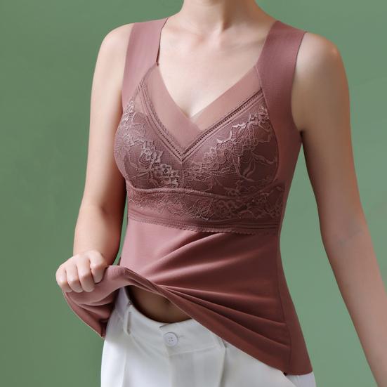 Женский терможилет с V-образным вырезом без рукавов, утепленный, без рукавов, облегающий, однотонный, с фиксацией температуры, бархатный топ