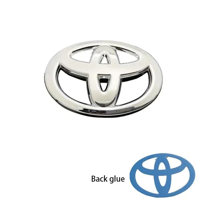 1 шт. 3D ABS Автомобильная передняя решетка багажник Логотип Эмблема Для Toyota RAV4 Camry Corolla Levin Yaris Reiz Vios Highlander CHR Prius аксессуар