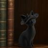 3D-печатная фигурка кошки Минималистичная Современная Элегантная Скульптура кошки Маленькая Коллекционная Статуэтка животного