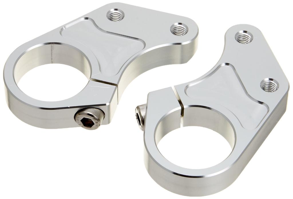 HURRICANE Under Handle Bracket Silver (37MM Fork) HB0630A-01