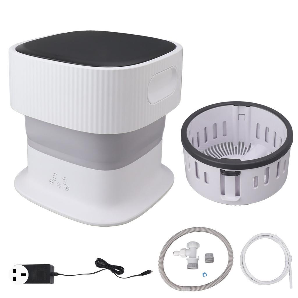 Портативная мини-стиральная машина 1 кг складная стиральная машина со сливной корзиной для путешествий квартира автофургон