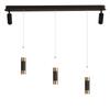 Long Strip Chandelier Modern Minimalist LED with Spotlight Minimalist Dining Room Chandelier