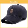 Classic Men Sports Style Baseball Cap With Wool Lining Windproof Warm And